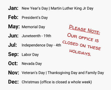 Holiday Office Closure Days6
